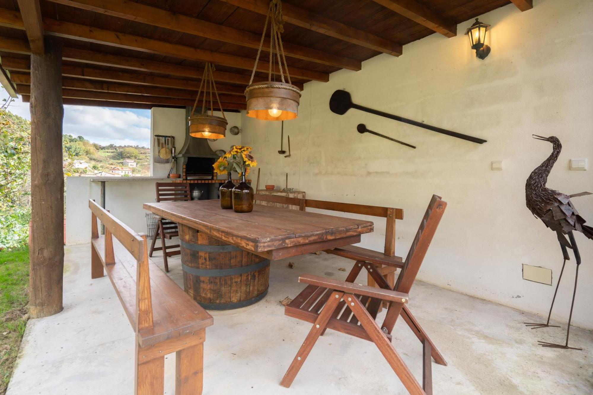 Casa Da Fraga Villa Santa Marta de Penaguiao Luaran gambar